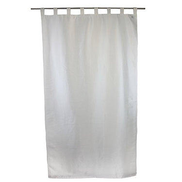 Gözze - Schlaufenschal, 8 Schlaufen und Schienenband, Passend für alle gängigen Gardinenstangen, 100% Polyester, 140 x 255 cm - Creme im Sale